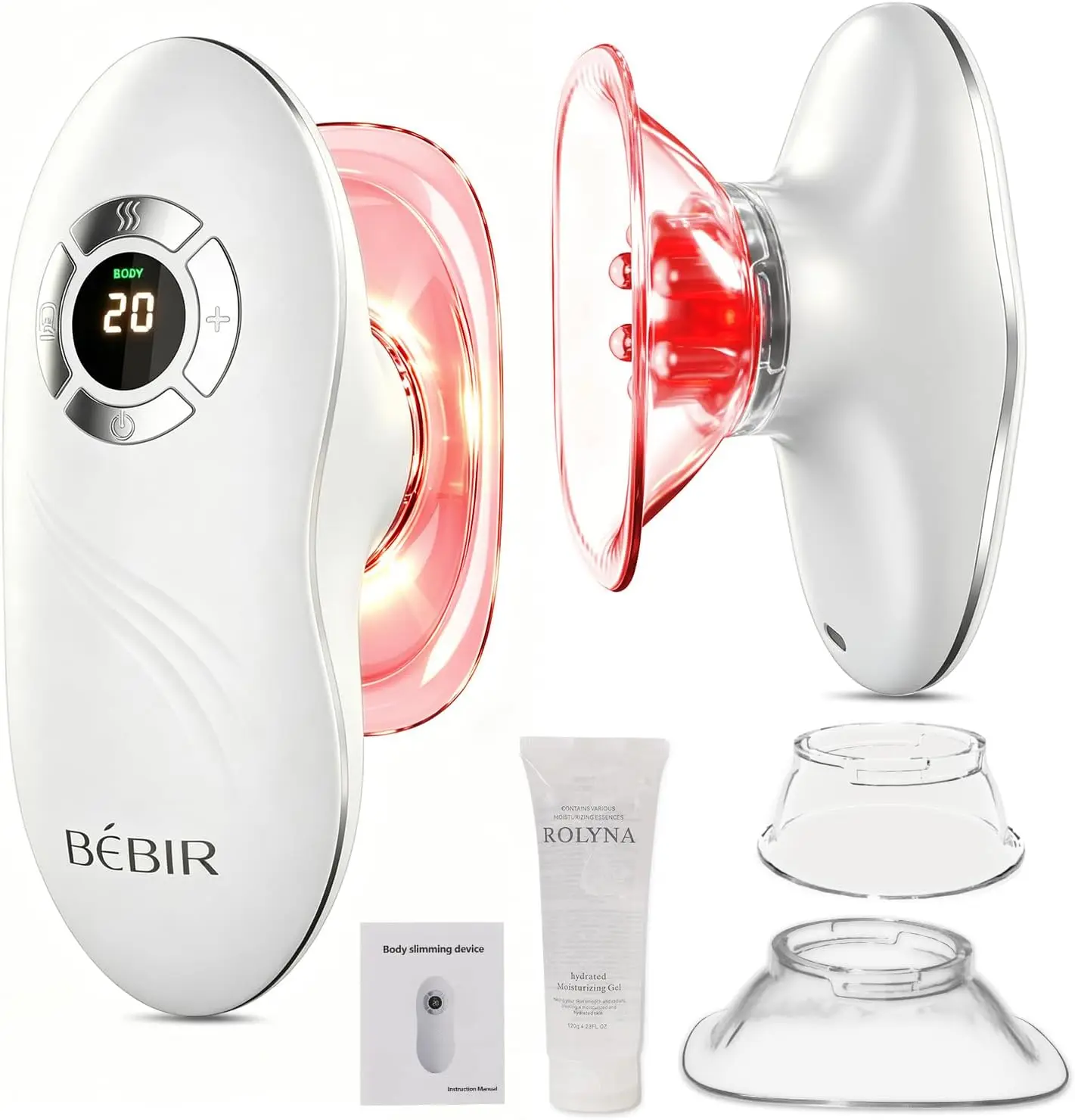 

3-in-1 Cupping & Gua Sha Massager, 9-Level Suction for Cellulite & Lymphatic Drainage, Body Sculpting for Face & Legs