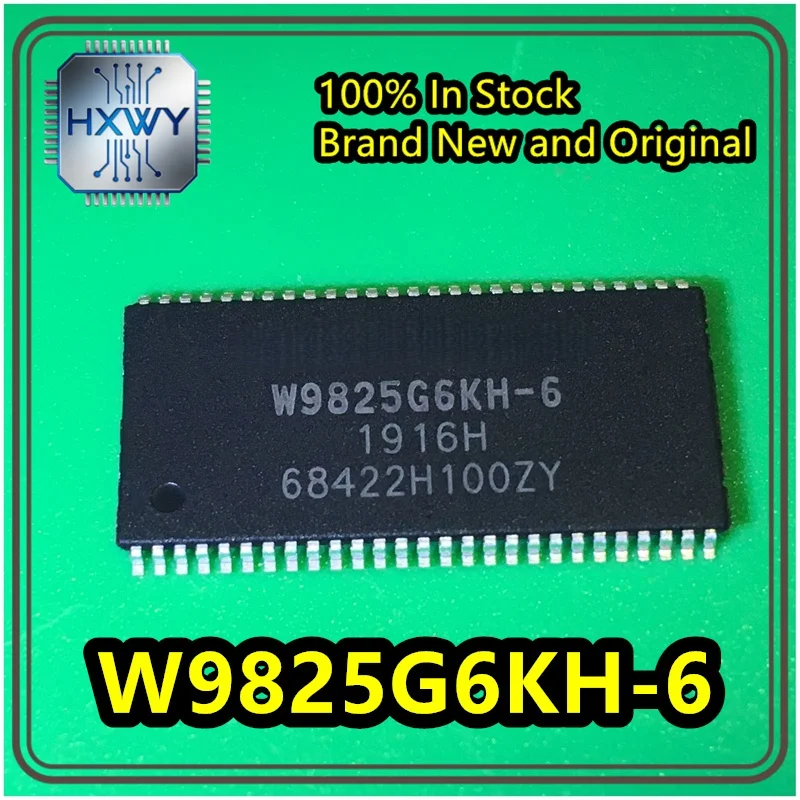 (1/5 piece) W9825G6KH-6 W9825G6KH TSOP-54 256Mbit RAM memory chip brand new original in stock