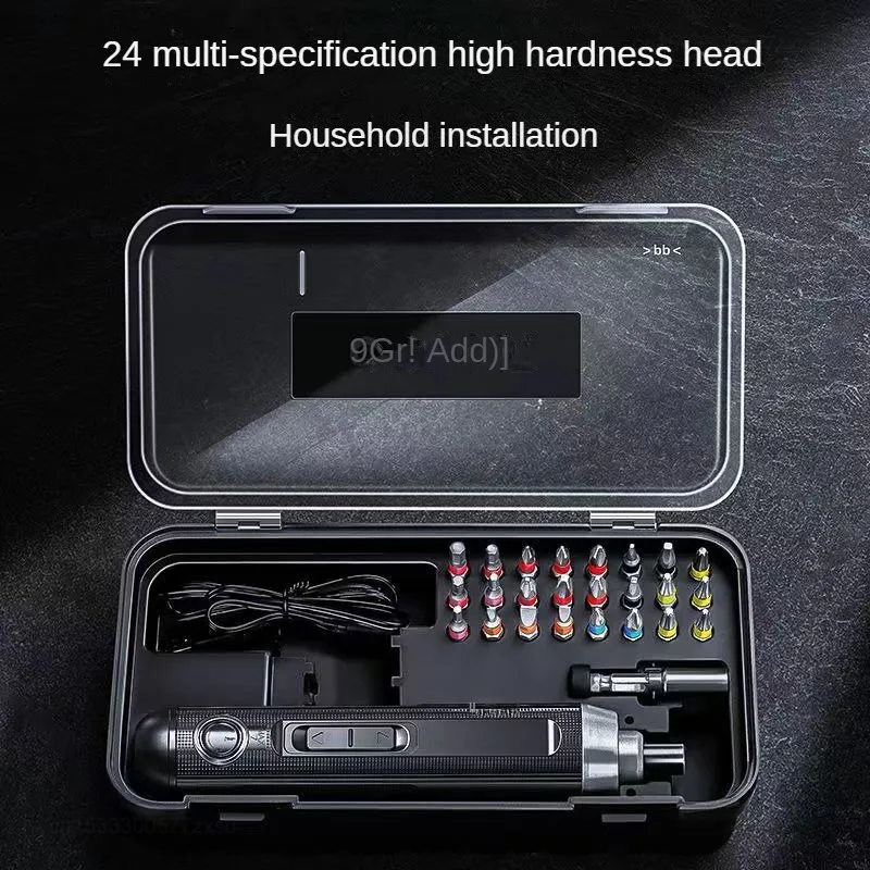 Youpin DELI 3.6V Cordless Screwdriver Rechargeable Lithium Battery Screwdriver Power Screwdriver Packing LED Electric Tools Set