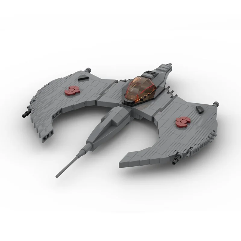 334pcs MOC Scarran Predator Spaceed Model Building blocks Architecture toy Assemble DIY idea Brick Christmas gifts Kids Birthday