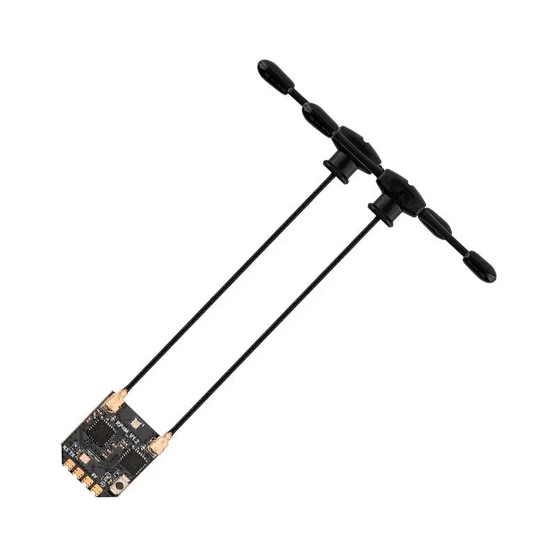 For Radio for RP4TD-M Mini True Diversity Receiver Ultralight FPV Drone Camera RC Model Dual Antenna Expression ELRS Plastic