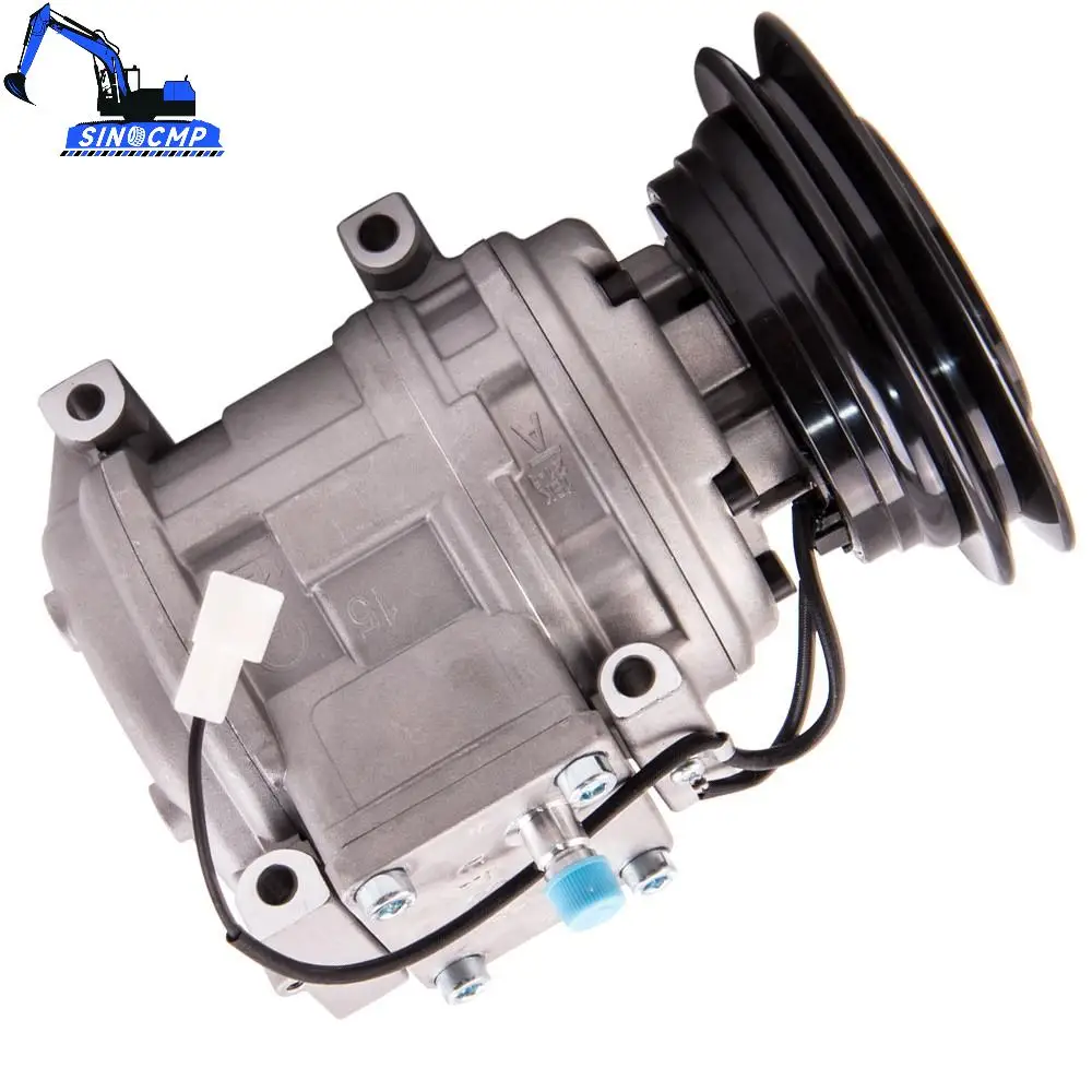 10PA15L 12V Air Conditioning AC Compressor For Toyota Landcruiser HZJ80R HDJ100R HZJ105R 4.2L 6cyl Diesel