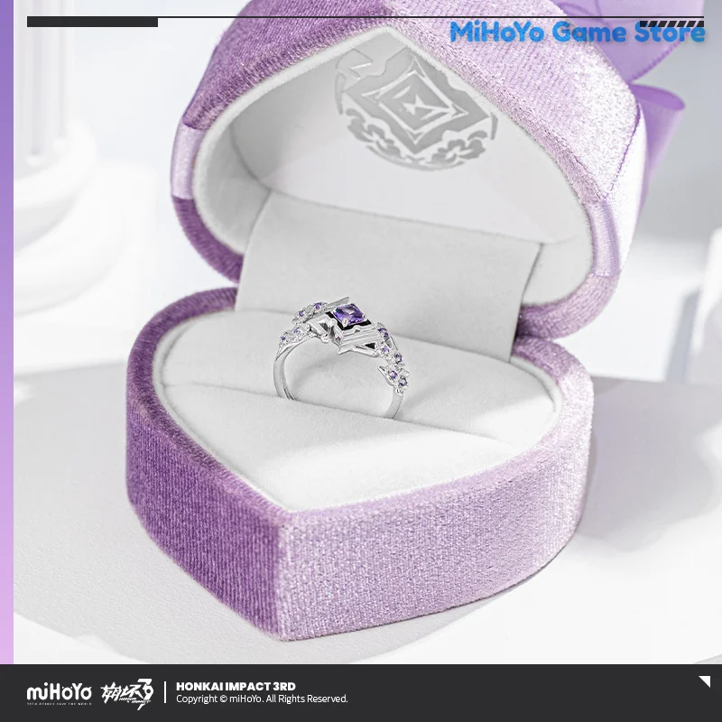 كيانا الدائري هيرشر من النهائي الدائري هونكاي تأثير 3 الأصلي كيانا كاسلانا تأثيري دوجين اكسسوارات عيد الميلاد هدية عيد ميلاد #3