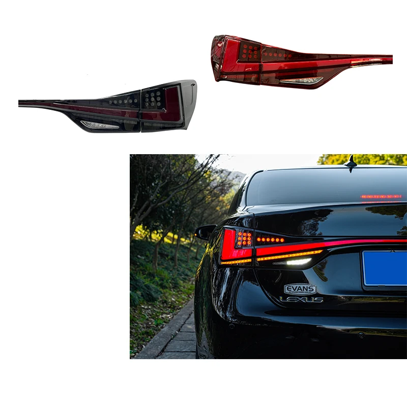 

Zhengwo Product Upgrade LED Tail Lamp For Lexus GS 2012-2023 Rear Lamps Start Up Animation Back Lamp Modified Taillights