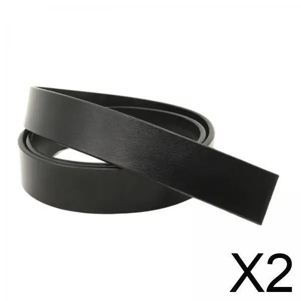 

Модный ремень с храповым механизмом без пряжки, пояс из искусственной кожи шириной 3,5 см, повседневный деловой ремень для мужских джинсов, 115 см