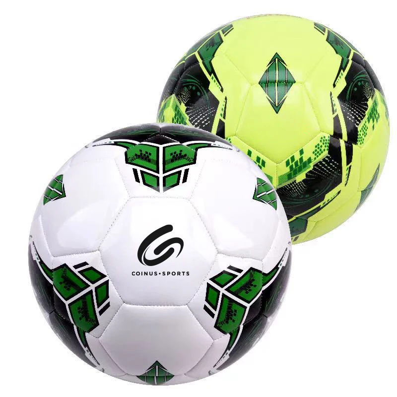كرات كرة قدم احترافية للتدريب الرياضي مقاس رسمي 5 من مادة البولي يوريثان كرات قدم مخيطة في الهواء الطلق