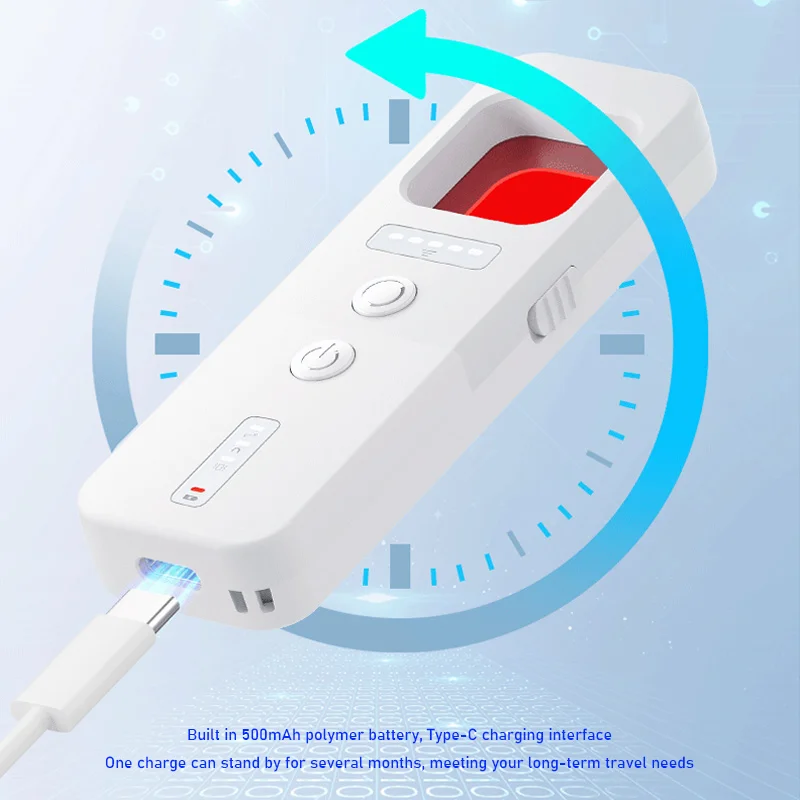 Portable Scanning Travel Defender Pinhole Nemesis Hotel Anti Theft Camera Intelligent Wireless Infrared Detector Type-C Charging