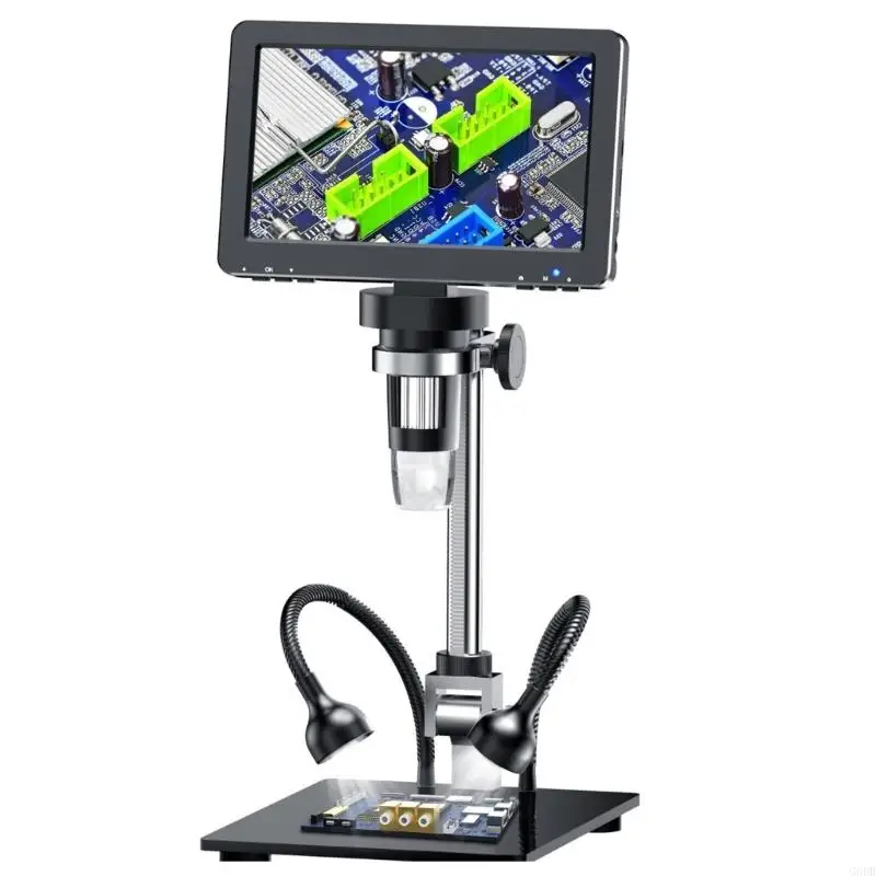 

G6DB Multipurpose 1080FHD Digital Microscope with 7Inch Display Screen for Detailed Viewing of Coin, Stamps, and Rock