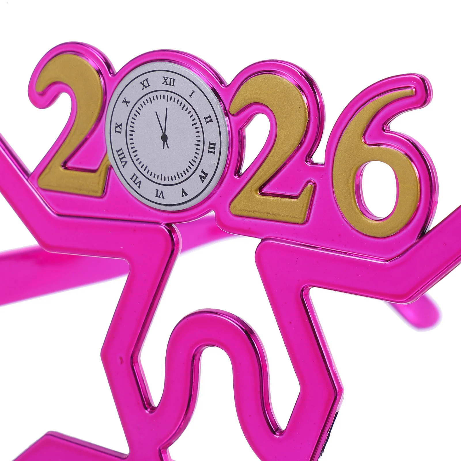 4 قطع من نظارات عشية رأس السنة، نظارات ناي بلاستيكية من نظارات الحفلات #5