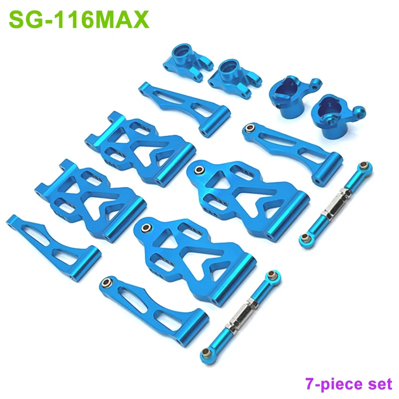 SG116MAX SG116PRO RC Auto Onderdelen 1 Upgrade Metalen Aandrijfas Schokdemper Bindmiddel Stuurinrichting OP Accessoires
