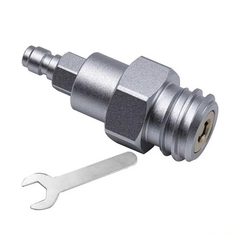 

M5TC Адаптер для баллона с CO2 Быстрый разъем адаптера для CO2 для газированной воды с наружной резьбой TR21-4 для аксессуаров