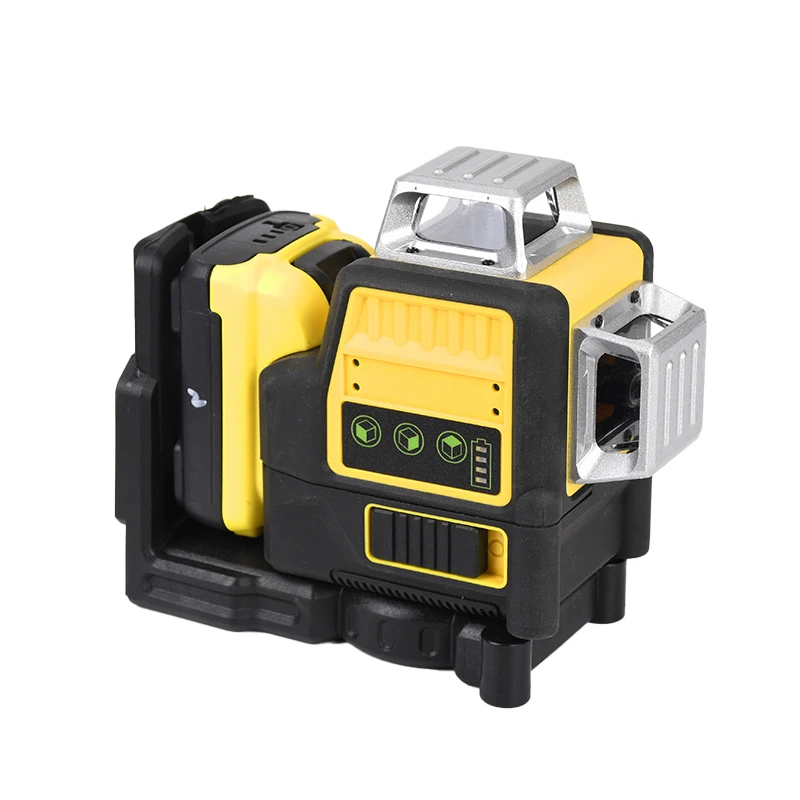 Nível a Laser Verde 360 Graus para Construção, Ferramenta de Medição Profissional, Lazer Pro