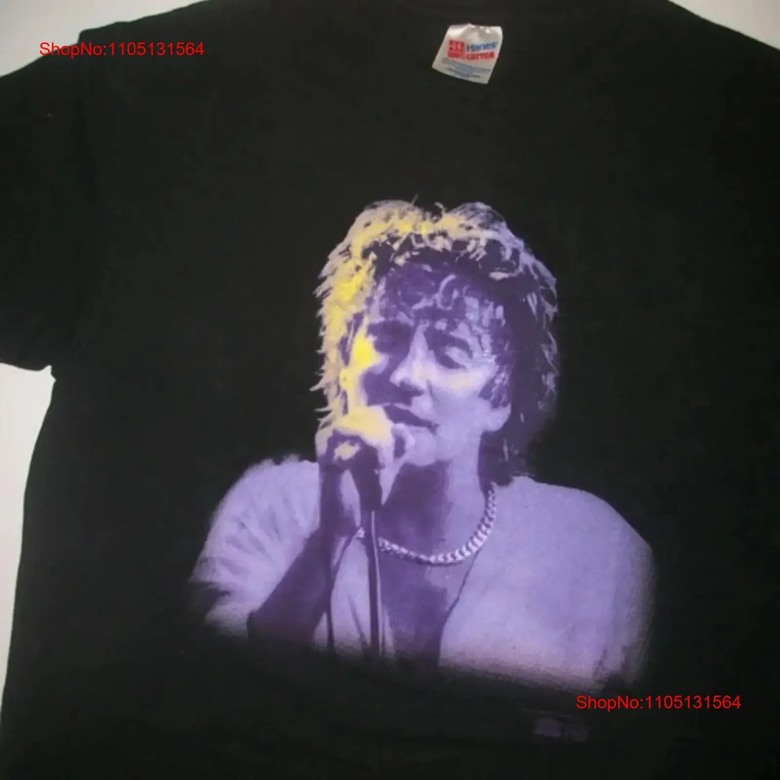

Vintage ROD STEWART 1993 Tour shirt Black Cotton All size S 345XL 5HRC133 vintage Washed Top For Everyday Wear Unisex Stylish