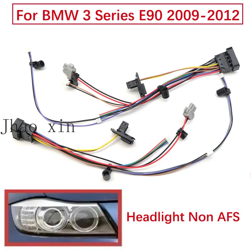 

Жгут проводов для фар BMW 3 серии E90 2009-2012 без AFS, внутренняя проводка, разъем, блок соединителей, компоненты