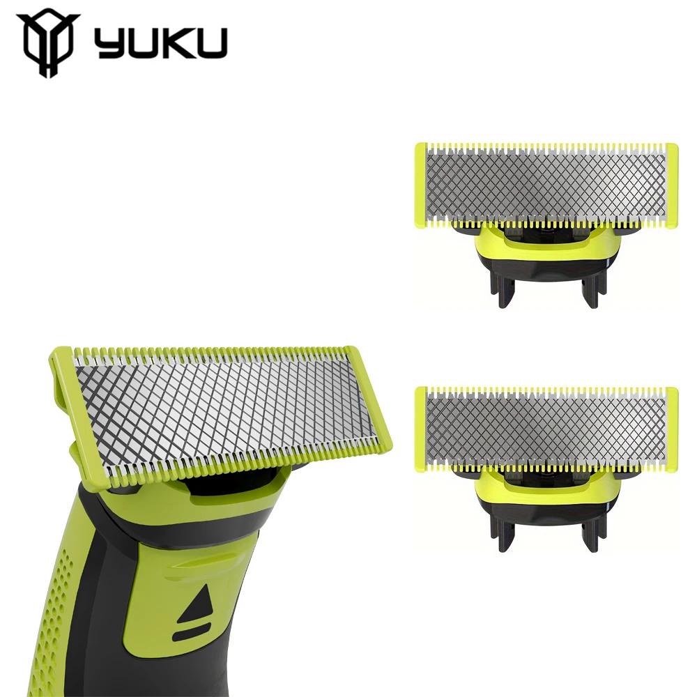 YUKU Shaver Replacement Blades Compatible with Philips One Blade QP2520 QP2630 QP2724 QP6510 QP6520 QP6531 Electric Shaver