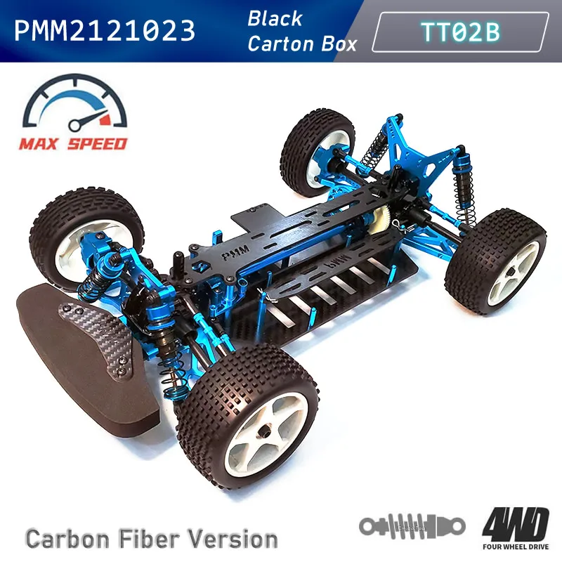 Tamiya Sakura TT02B TT02 TT01 D5 D5S TRF416 1:10 4WD RC Auto Carbon Fiber Frame Al Alloy DIY Model Drift Racing Upgrade Onderdelen KIT