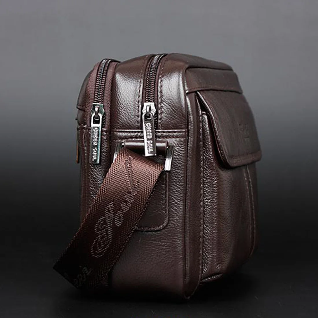 Genuine Leather Men Classical Messenger Bags Fashion Casual Business Shoulder Handbags for man,2015 New Men\'s Travel Bags Bolsas