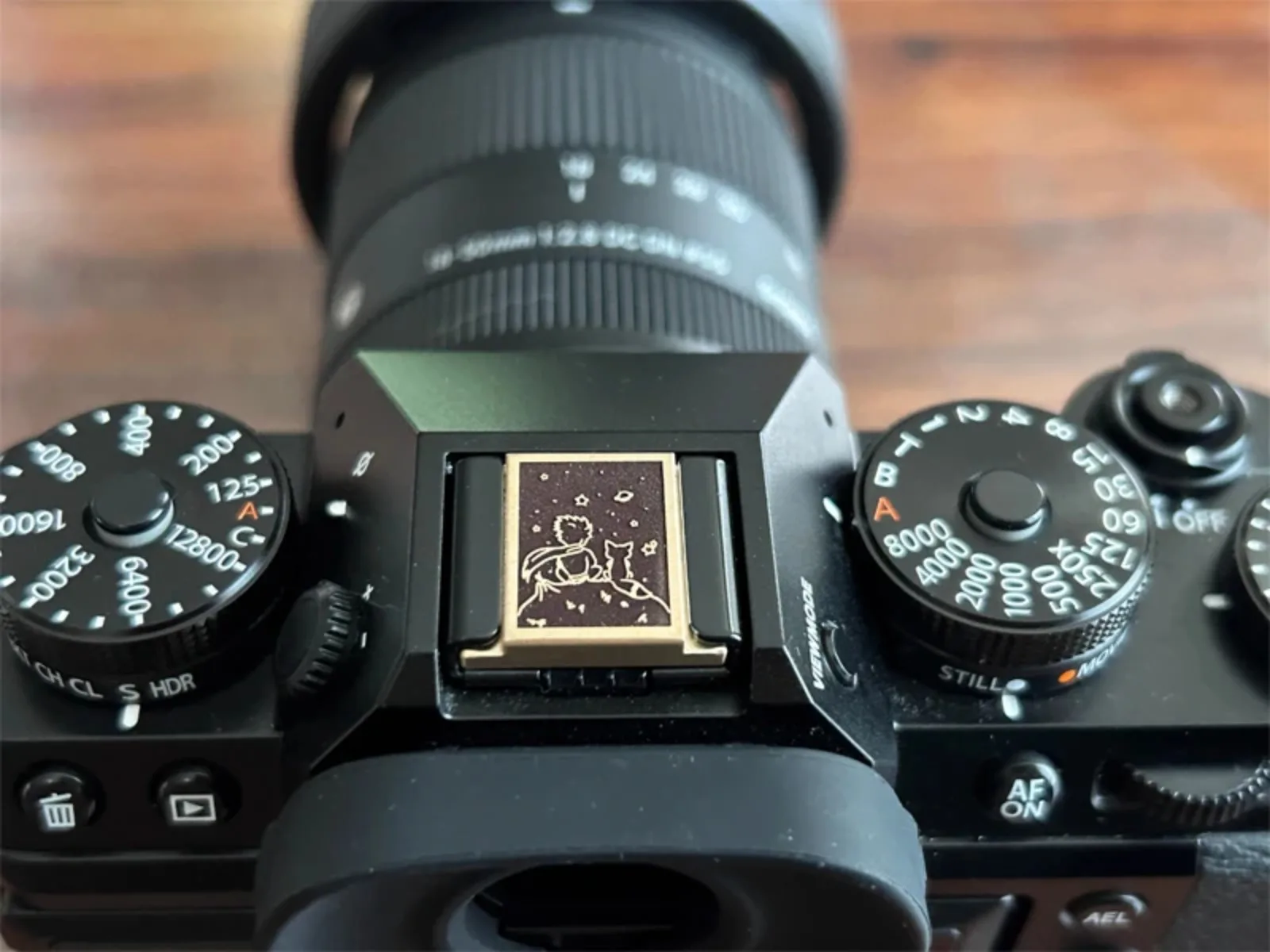 معدن النحاس القياسية كاميرا الساخن الباردة غطاء الحذاء غطاء التصوير مصراع زر لسوني كانون فوجي نيكون لايكا ملحقات الكاميرا