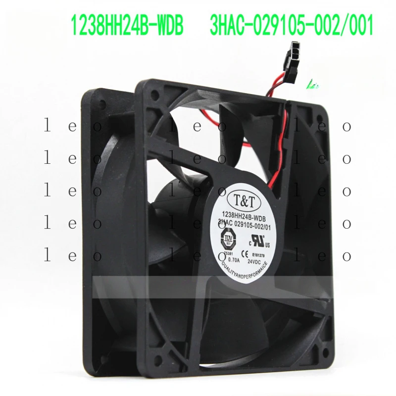 1238HH24B-WDB for  ABB robot controller cooling fan 3HAC029105-002 with plug