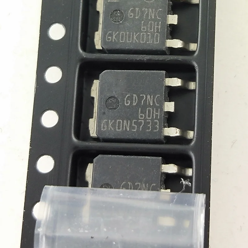 STGD7NC60HT4 NPN IGBT GD7NC60H TO-252, 600V 25A, 50PCs/로트