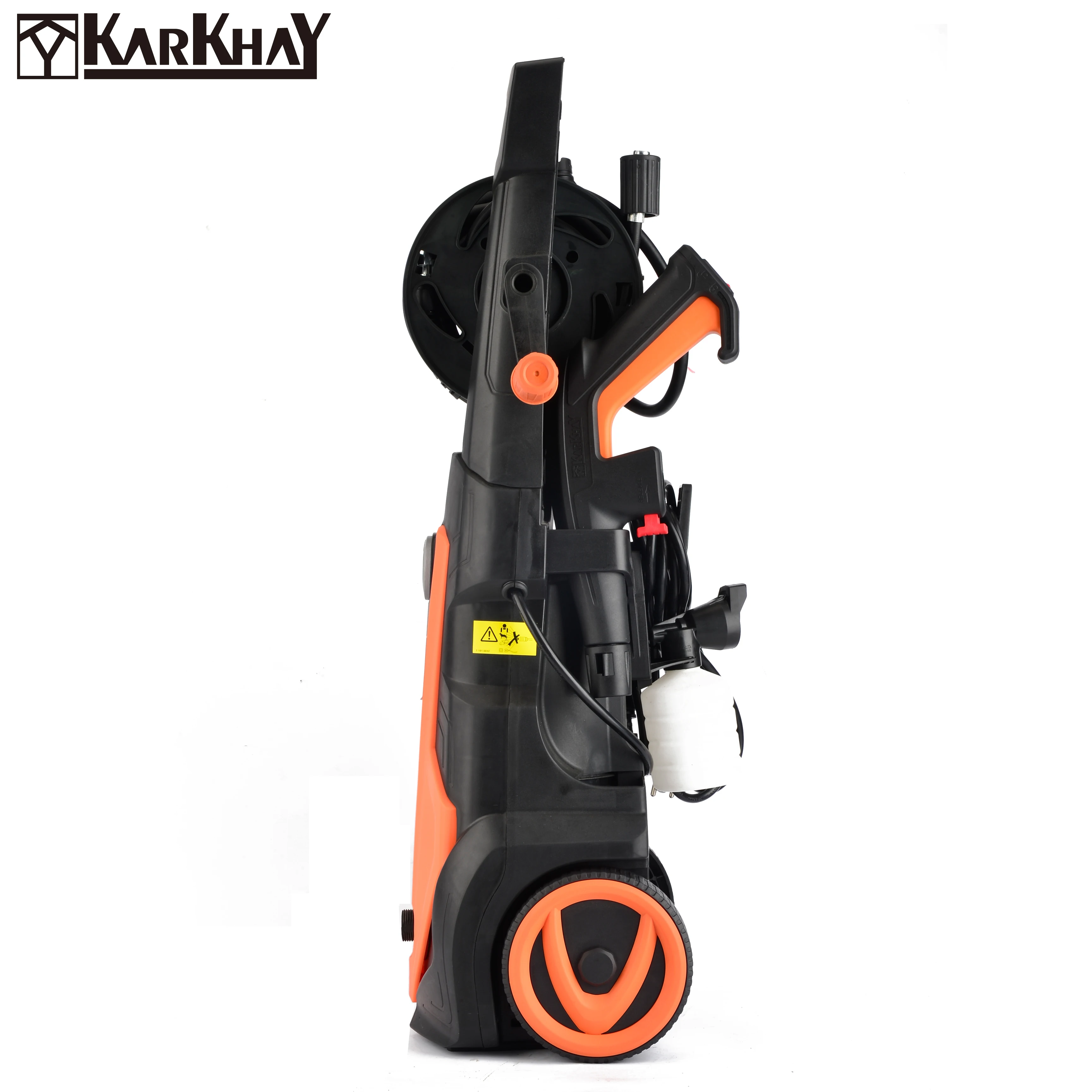 KARKHAY High Pressure Cleaner, Mangueira Reel, Car Wash, Ferramentas Elétricas De Jardim, Alta Pressão, Venda Quente, 1400W, 80Bar