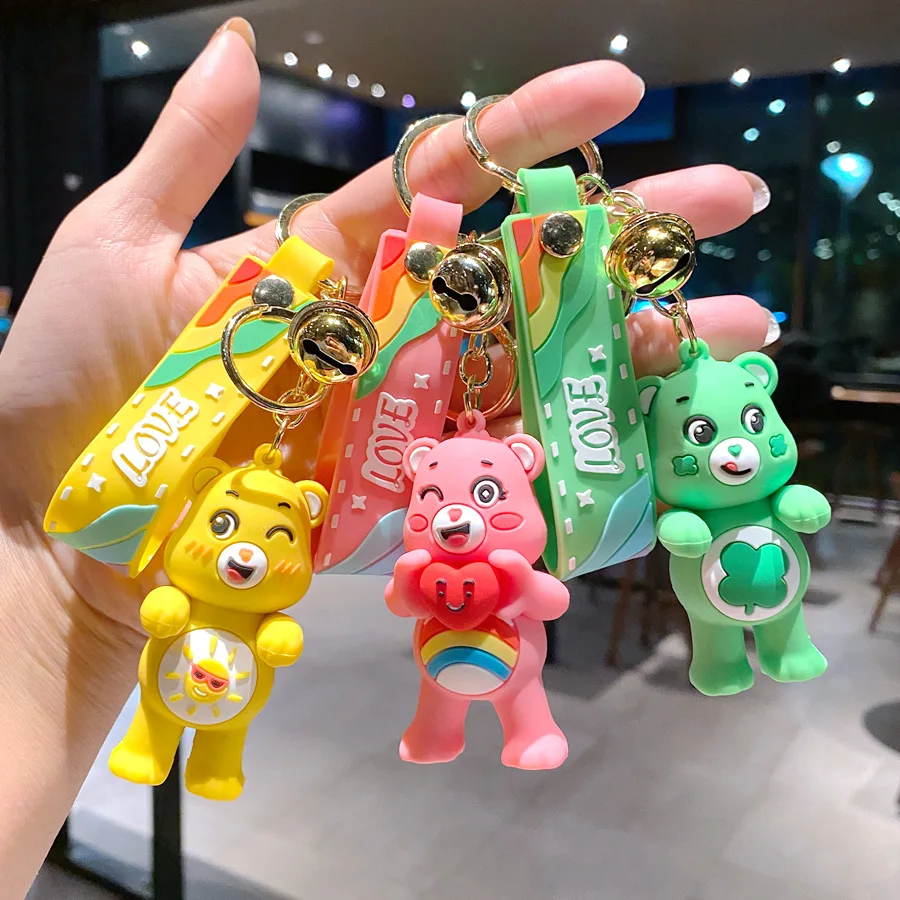 Popular Love Bear Keychain Cute Trendy Exquisite Keychain Bag Decor Accessories Couple Birthday, Valentine's Day Gifts