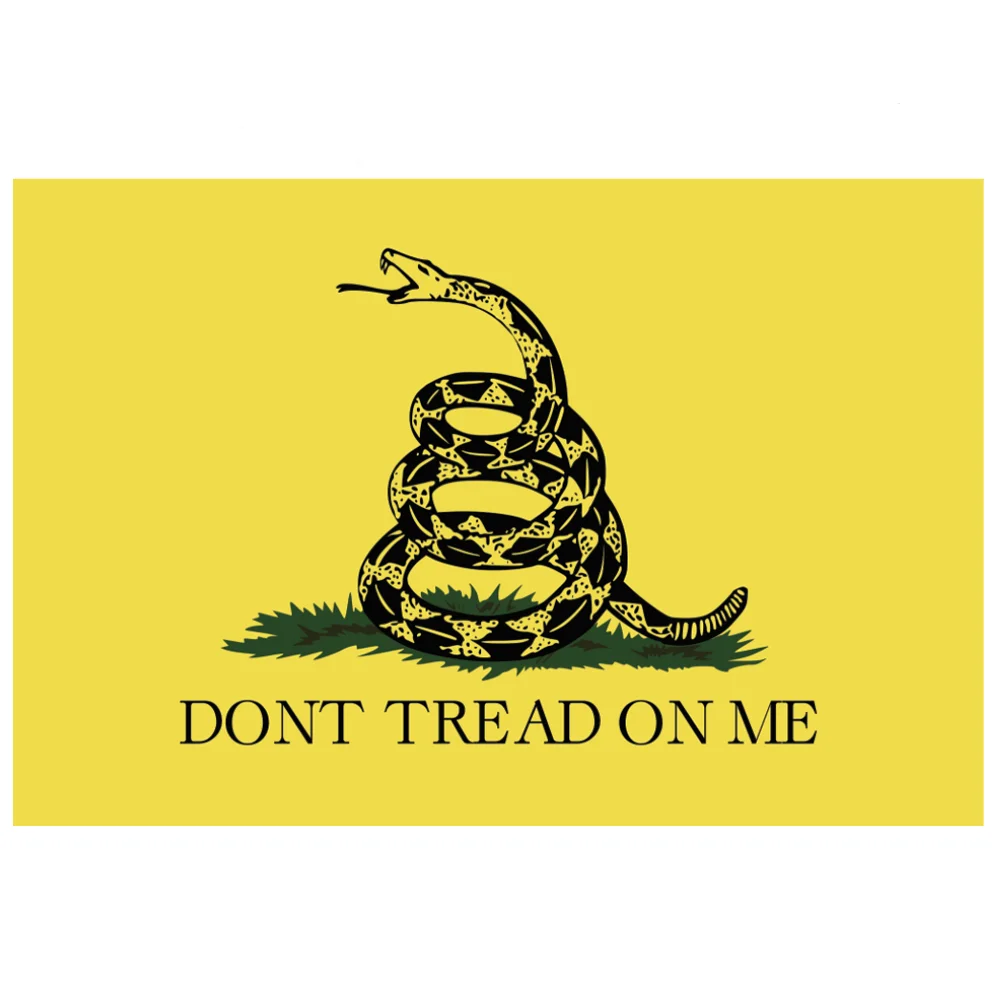 DON'T TREAD ON ME GADSDEN FLAG USA DECAL STICKER 3M TRUCK VEHICLE WINDOW Decal High Quality Vinyl Cover Scratches Waterproof PVC