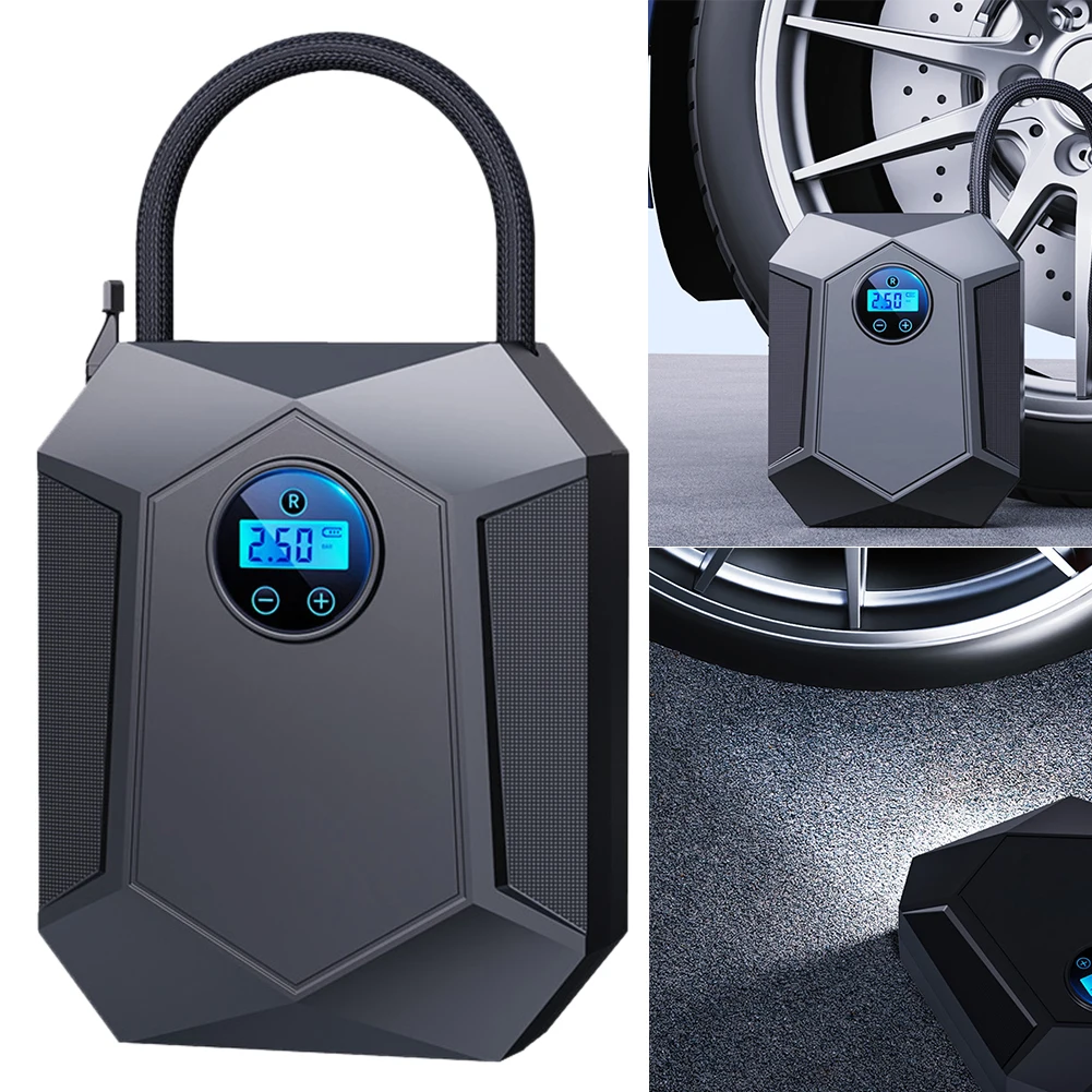 

Air Pump Tire Inflator DC12V Portable Compressor Digital Cordless Motorcycles Car Tyre Inflator Air Compressor For Bicycle Balls