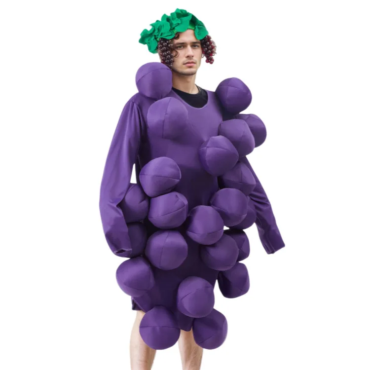 مضحك العنب ازياء تأثيري أداء الحفلات ارتداء غريب الأطوار أزياء الدمية الدعائم الطرف #5