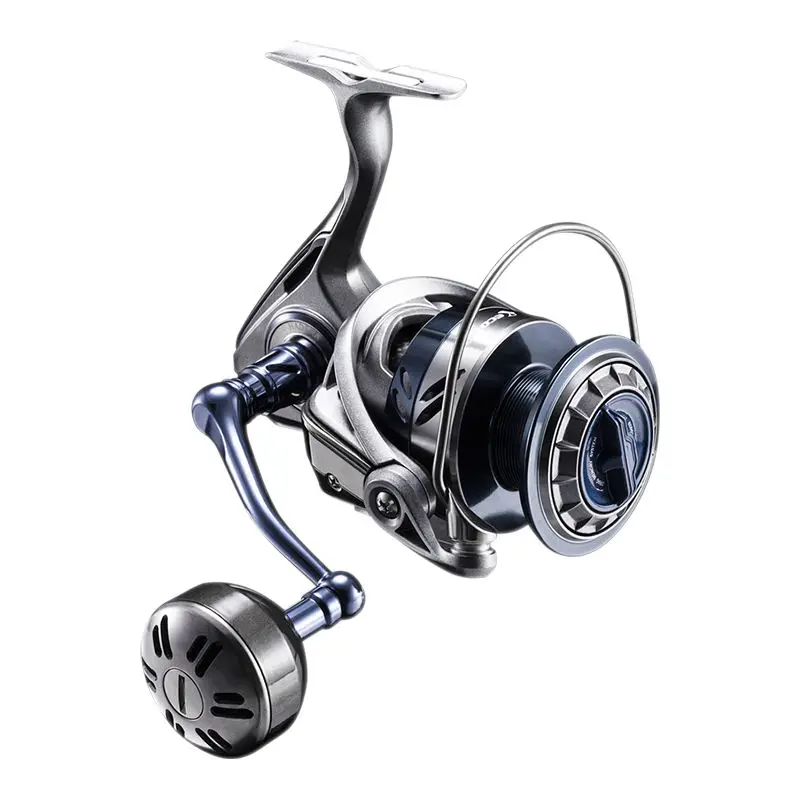 ECOODA 2023 Hadera 6000 8000 Series Spinning Reel 15kg Drag Power Saltwater Fishing Reel 4.3:1 Gear Ratio Fishing Wheel