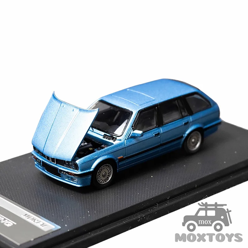 Mortal 1:64 E30 negro/azul/naranja Ordinary Lowrider Limited799 coche modelo fundido a presión