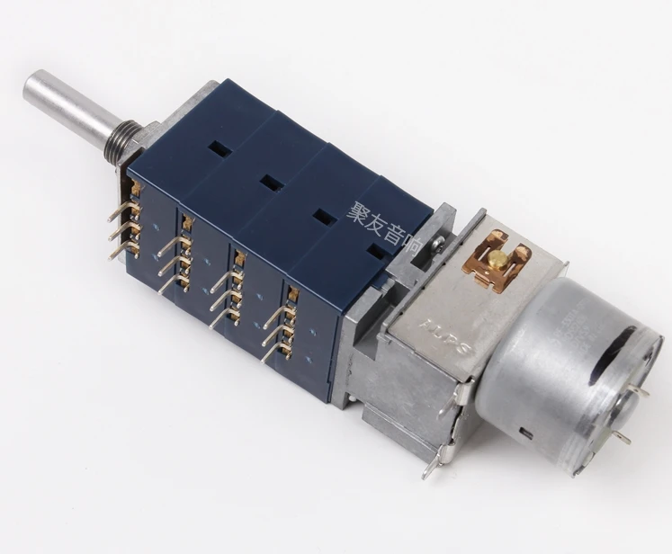 Оригинальный японский потенциометр громкости двигателя Alps RK27 с четырехсторонней балансировкой