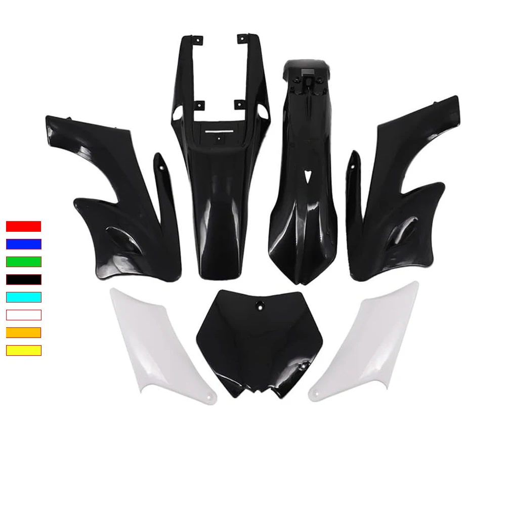 

New Plastic Fender Fairing Body Kit for China 2 Stroke 47cc 49cc Apollo Orion Mini Dirt Bike Accessories