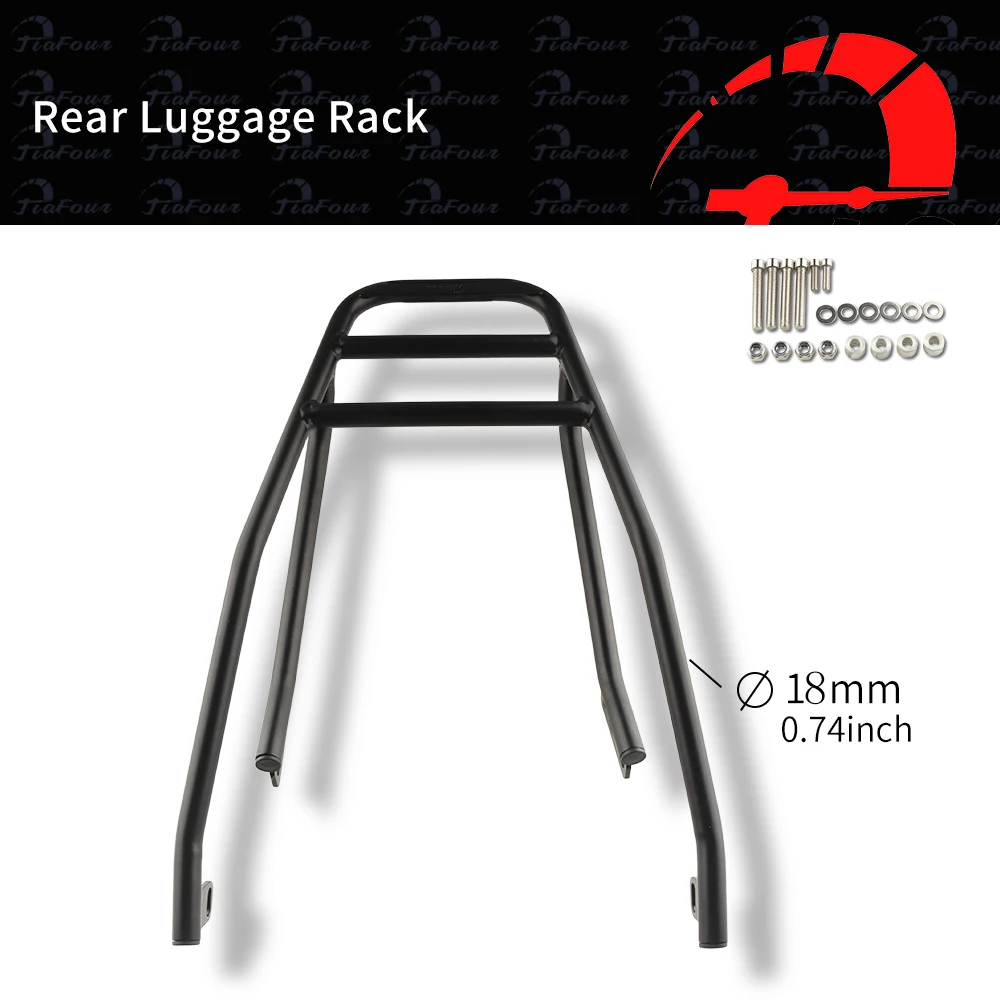 

Motorcycle Rear Tail Rack For V9 Bobber V9 Roamer 2018-2025 Case Suitcase Carrier Luggage Rack Bracket