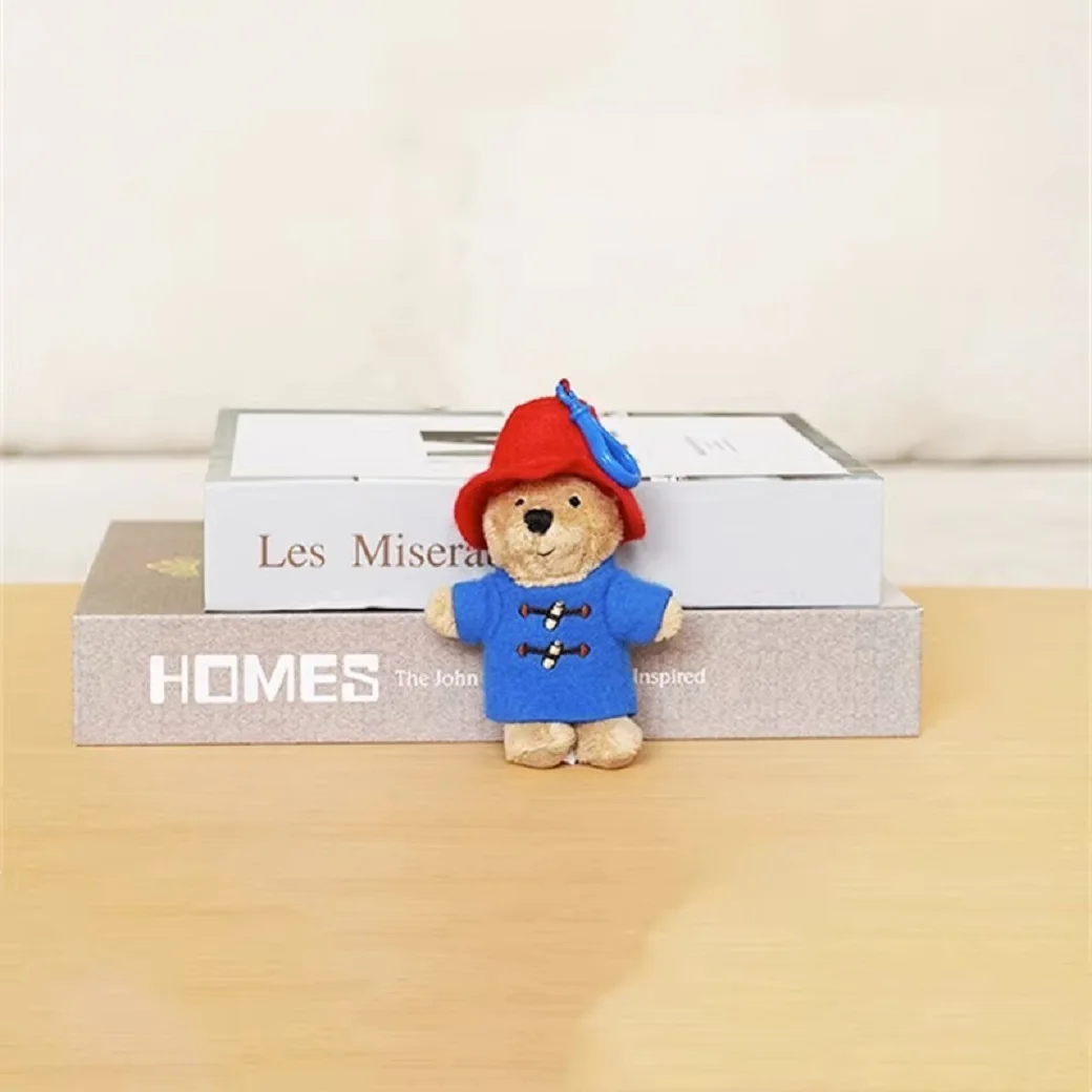 جديد لطيف بادينغتون الدب أفخم دمية مفتاح سلسلة حقيبة مدرسية قلادة اكسسوارات قلادة صغيرة للأطفال ألعاب من نسيج مخملي 11x4x2cm #5