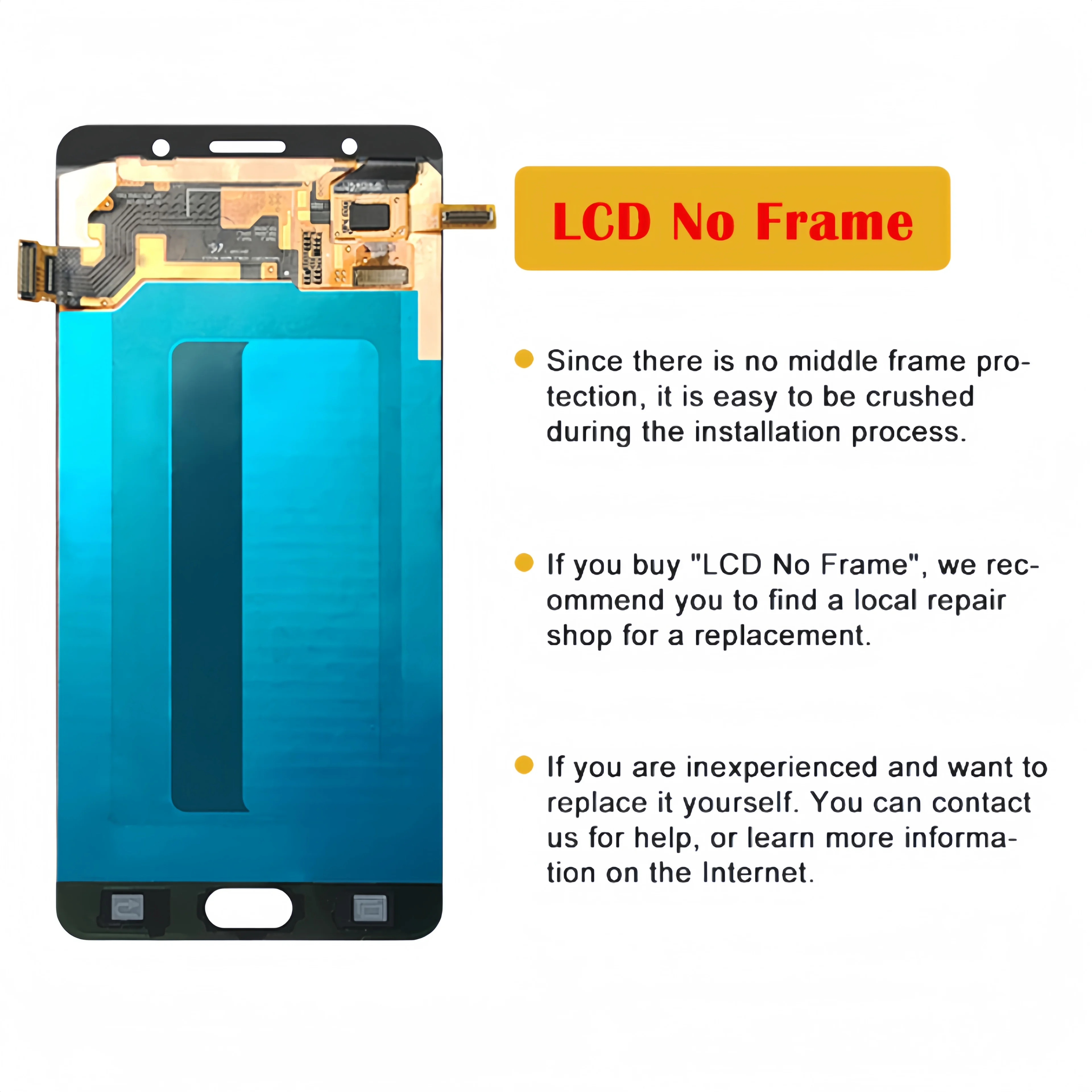 LCD Display Touch Screen Digitizer Assembly Replacement, Samsung Galaxy Note 5, N920, SM-N920F, N920T, N920I, N920G, N920S