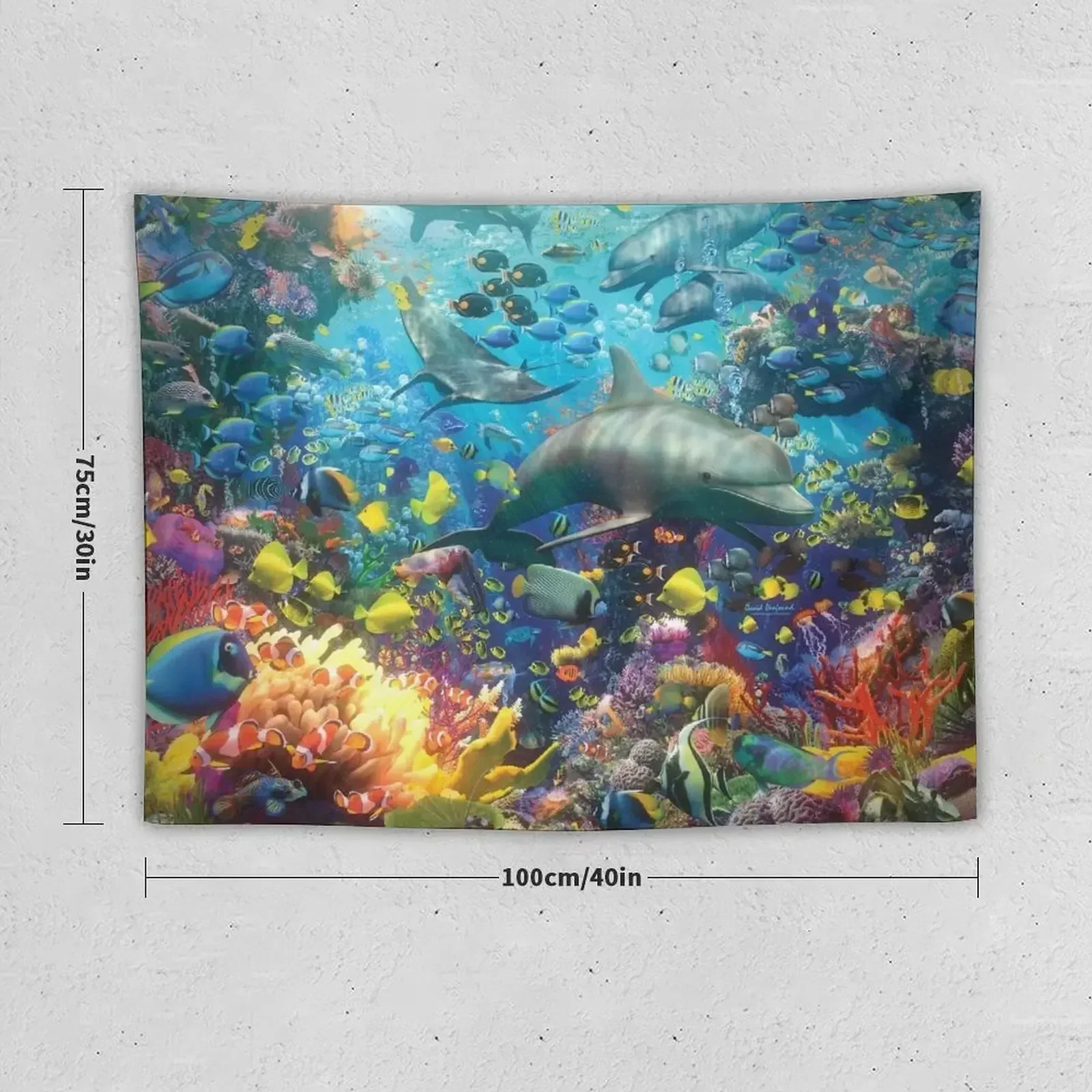 The Red Sea Tapestry Living Room Decoration Room Aesthetic Tapestry