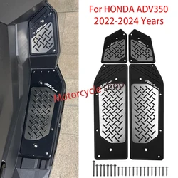 For HONDA ADV350 adv-350 2022-2024 years Motorcycle Accessories Scooter Foot Peg Step Footrest Footpads Pedals Plate Cover