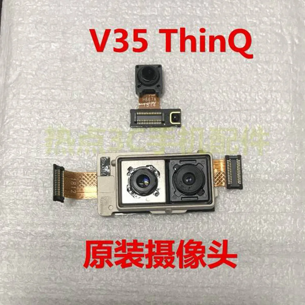 

Front Face Camera Module Back Rear Main Camera Flex Cable For LG-V35 ThinQ V350EAW EM