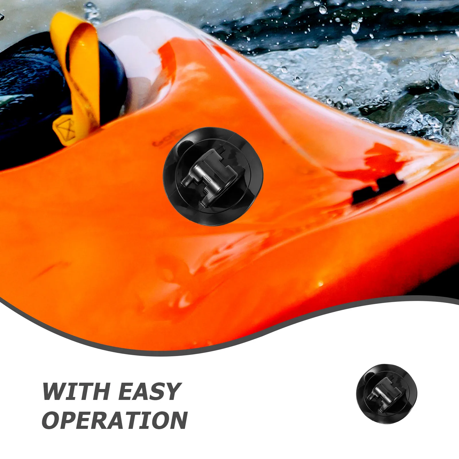 

10 шт., аксессуары для каяков, фиксирующая пряжка для шнура, прочная пряжка из ПВХ для веревки для каяка, запасные части для лодки, каноэ, пряжки для шнура для каноэ