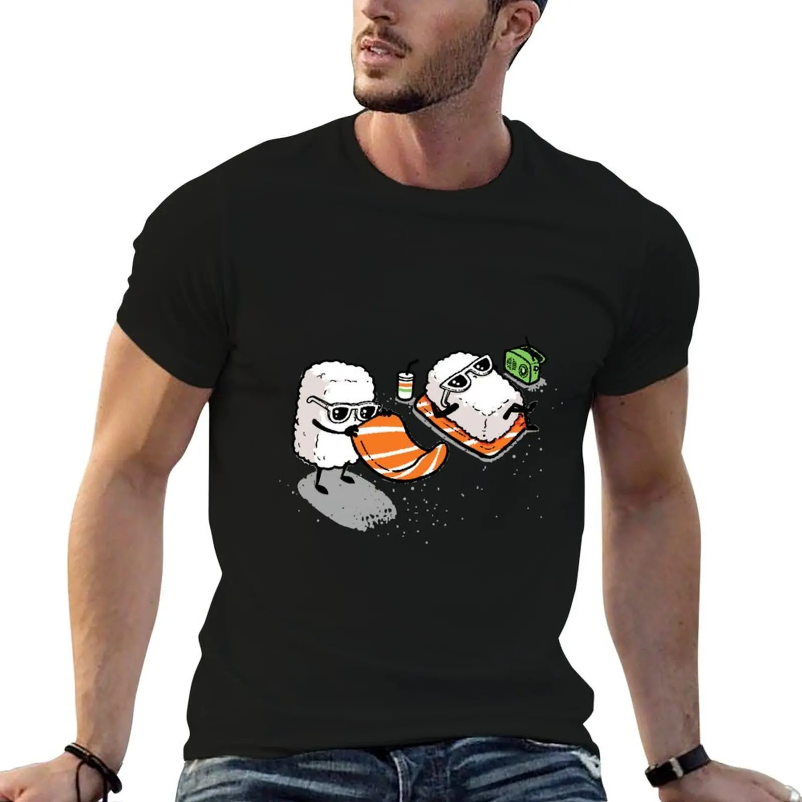 

Sushi T-Shirt t shirt custom print t shirt man cotton T-Shirt