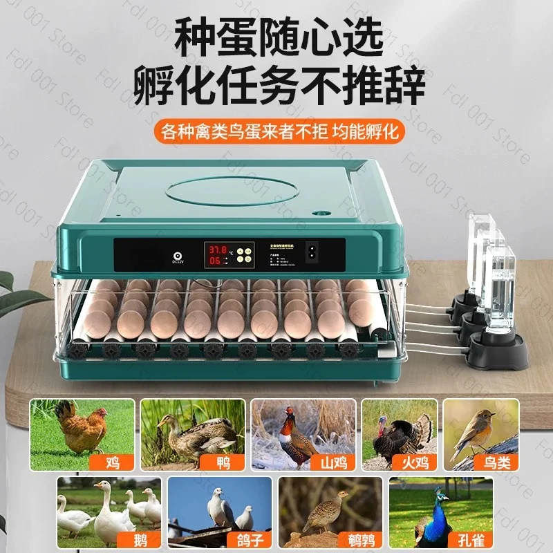 Incubator Small household automatic Smart egg  Rutin chick quail parrot egg