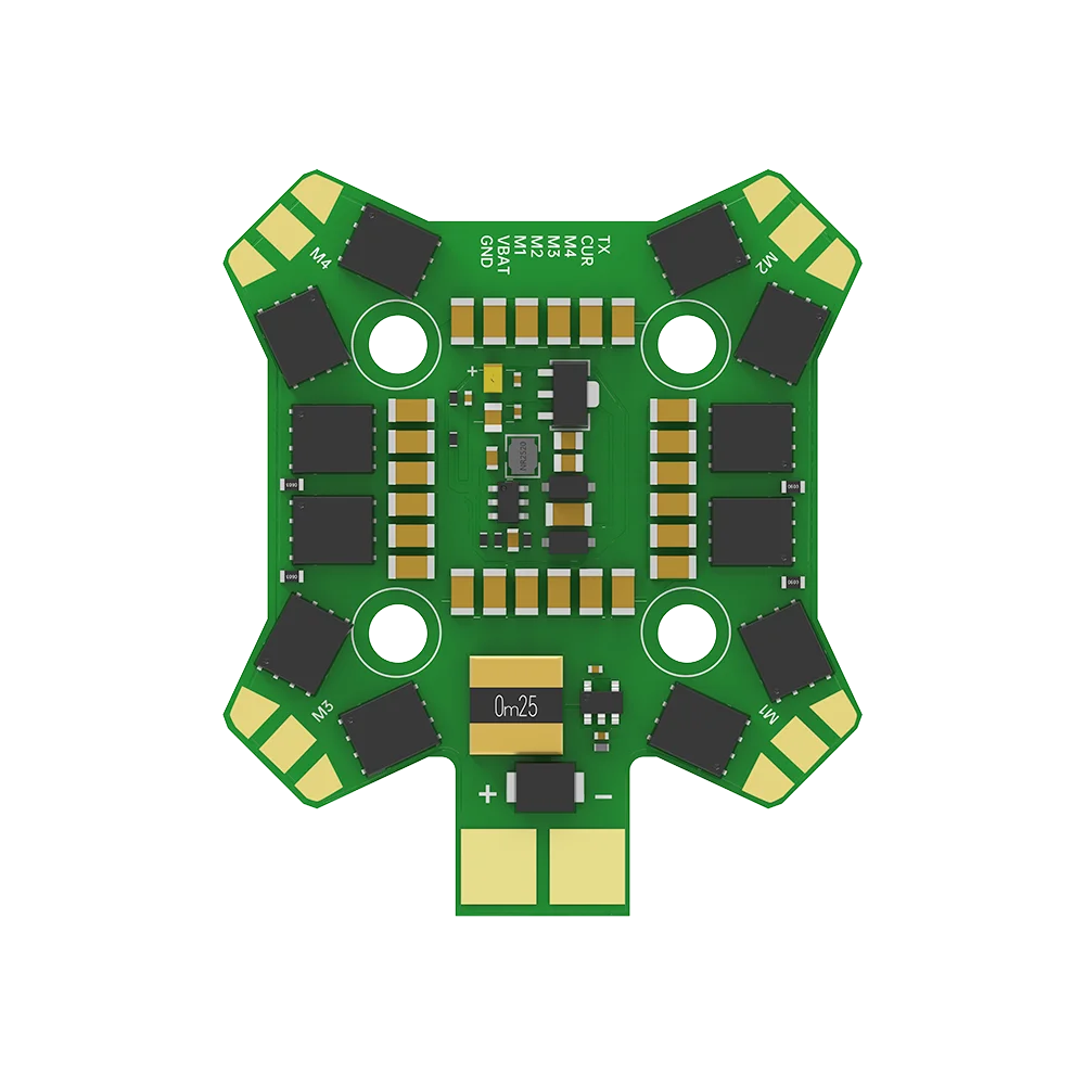 iFlight BLITZ E55R 4-IN-1 ESC (G3) 2-6S BLHeli32 with 20x20 mounting pattern for FPV Parts