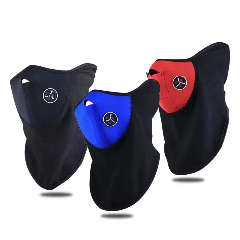 1/2/4pcs Windproof Cycling Mask Bike Dustproof Ski Snowboard Outdoor Sports Masks Neck Half Face Balaclavas Hot Winter Mask