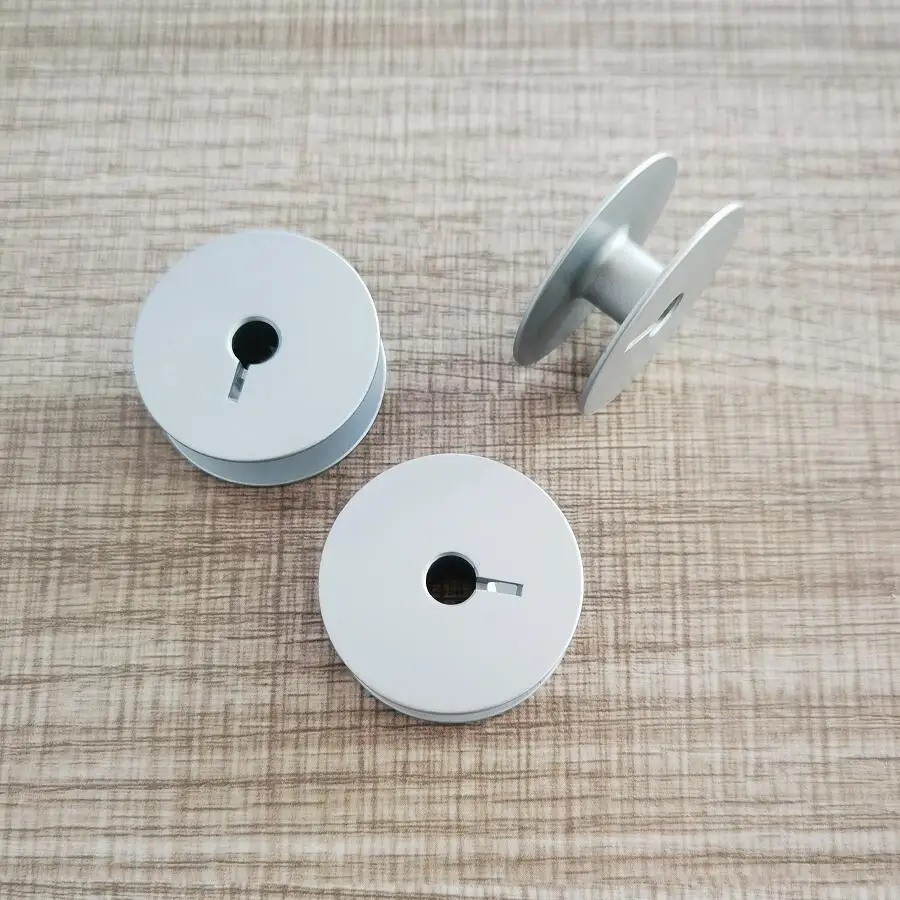 10pcs #0667 150830 32MM Diameter Large Aluminum BOBBINS Compatible with durkopp adler 667/867/868