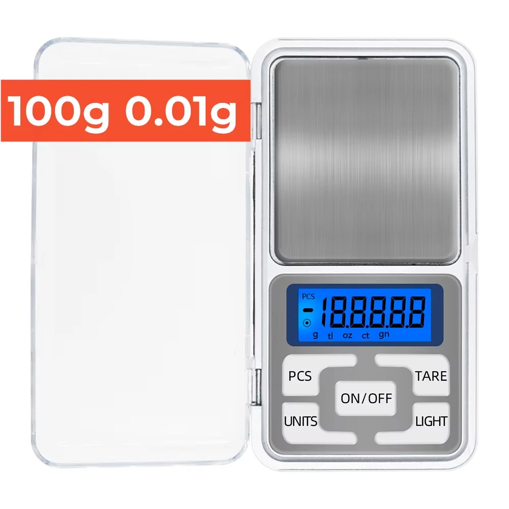 3Kg/500G 0,01g Digitale Küchenwaage Präzision Schmuck Waagen Wiegen Für Lebensmittel Diät Post Balance Messung LCD Elektronische