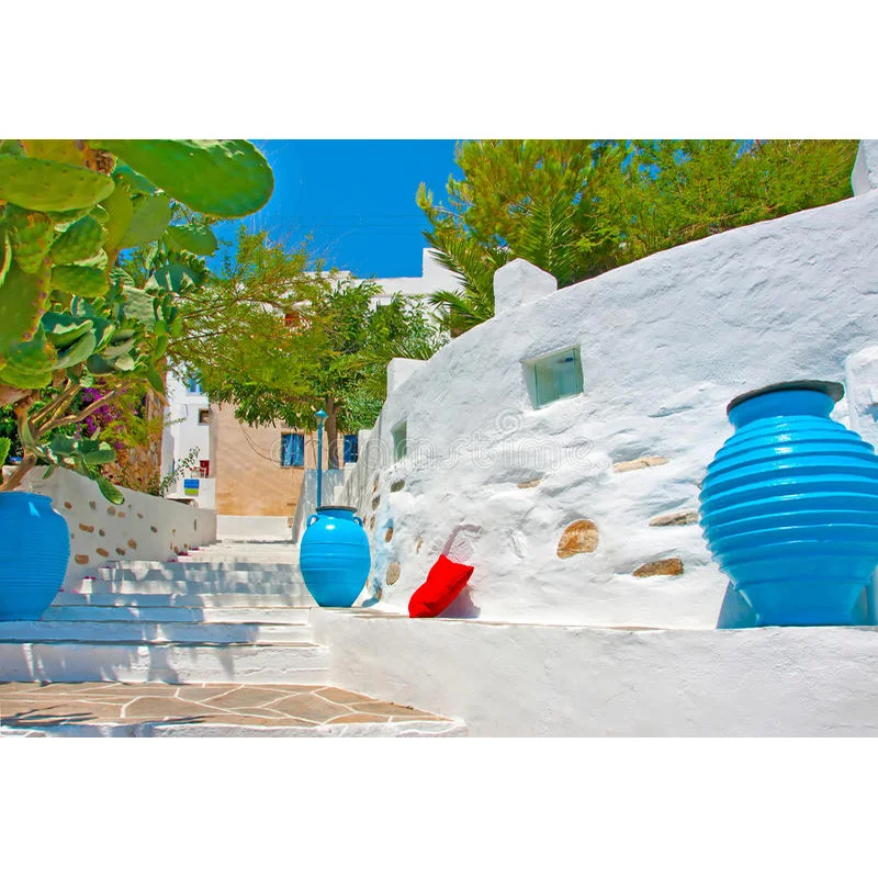 منازل قديمة مطلية باللون الأبيض لصور حفلات الزفاف ، والتصوير الفوتوغرافي ، ودعائم للجزيرة الساحلية ، ودعائم تزهر ، من من من من