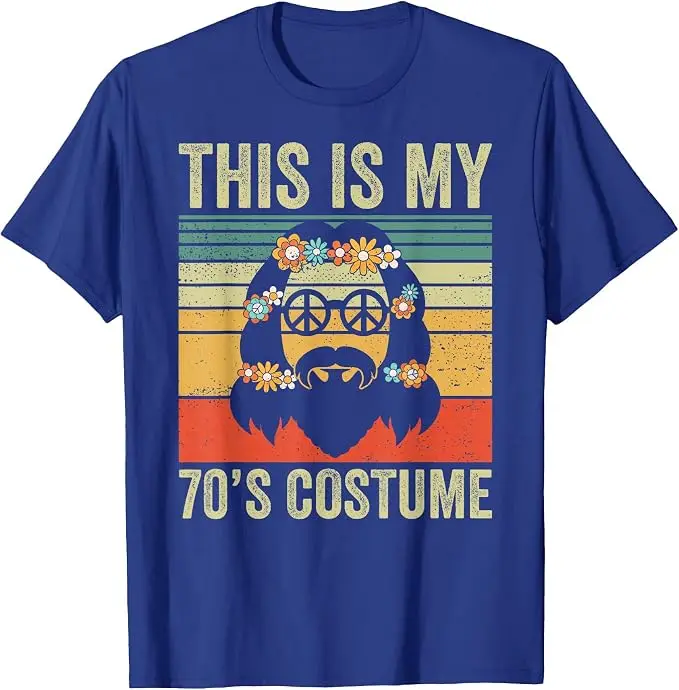 Dies ist mein Hippie-T-Shirt mit dem Motiv „Liebe und Frieden“ aus den 70er Jahren, für Männer, Teenager und Jungen, im Y2K-Retro-Stil mit einem grafischen Aufdruck, ein Vintage-T-Shirt mit einem individuellen Touch. – Detail 6
