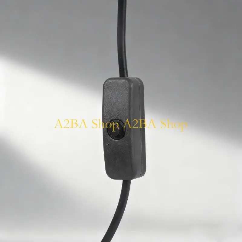 A2BA 2pieces USB Male Female Switcher Cable Extension Cord With On off Button