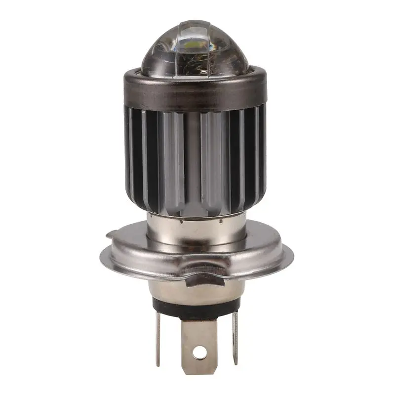 M46K-H4 LED Spotlight Small Light Bulb LED Motorcycle Modified Headlight Integrated Two-Color Headlight Accessories
